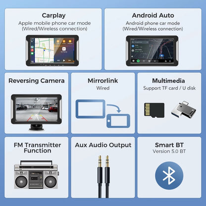 Carplay Gear™ + Reversing Camera